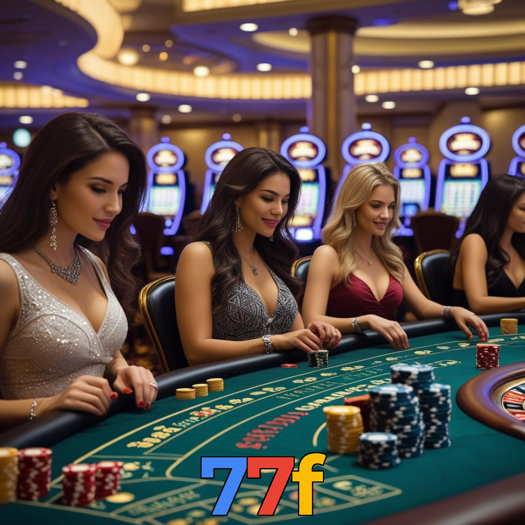 77f：Cada giro nas slots é uma chance de mudar sua sorte!