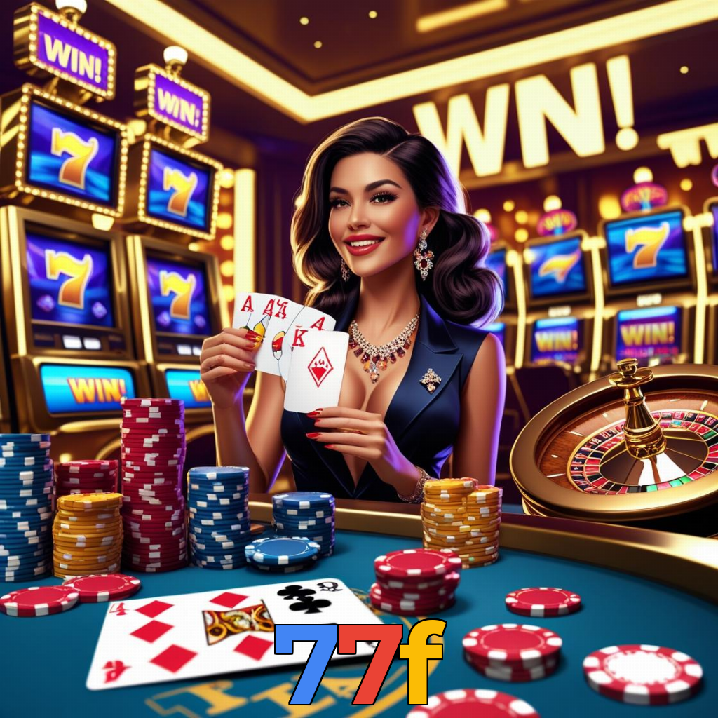 77f:Aposte no futebol e vença nas mesas de blackjack no cassino online!