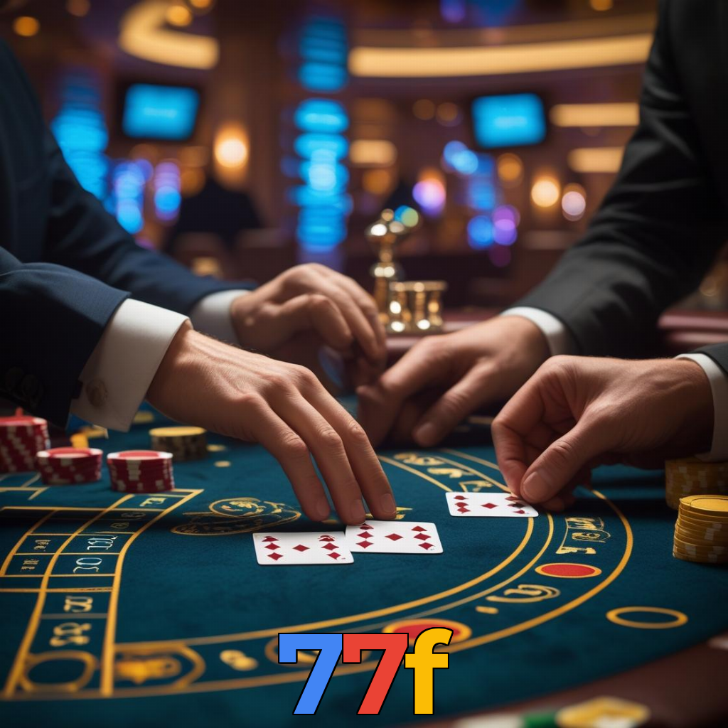 77f：Mostre sua habilidade nas mesas de poker e vença os adversários!